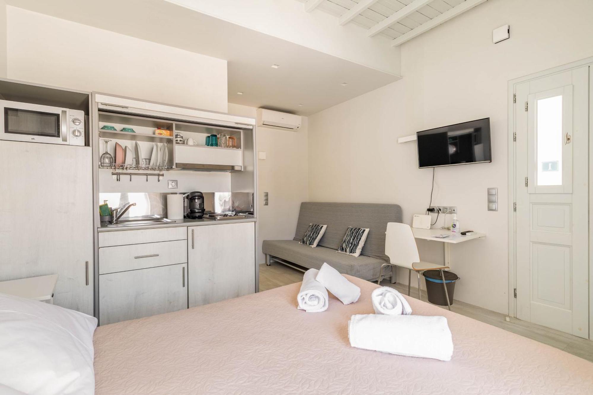 Mykonos TownElenitas Flat Next To The Windmillsアパートメント エクステリア 写真