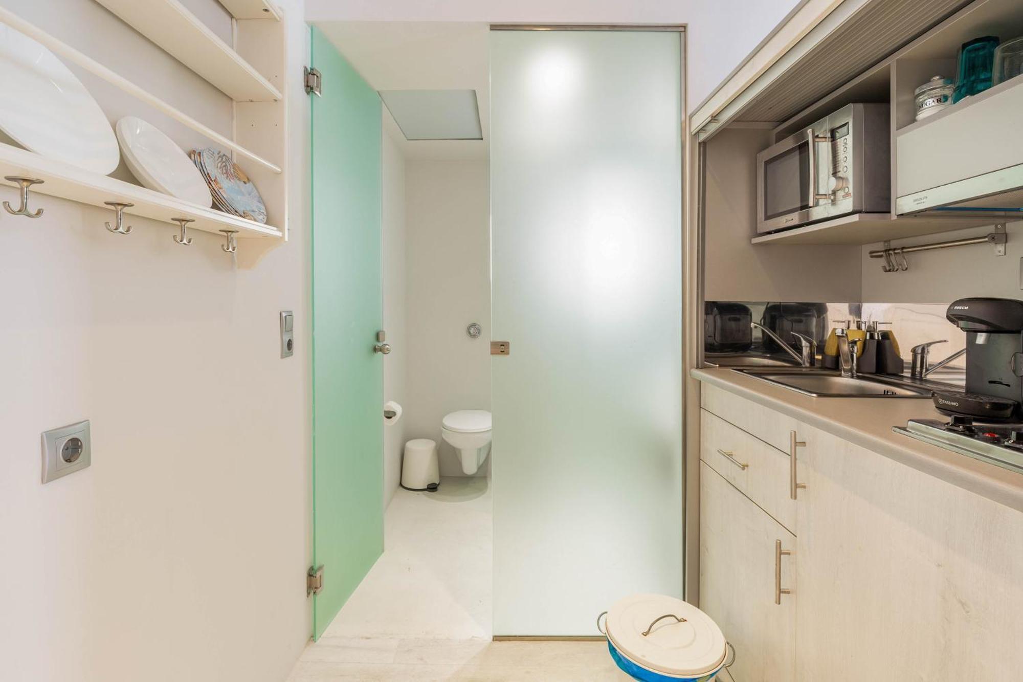 Mykonos TownElenitas Flat Next To The Windmillsアパートメント 部屋 写真